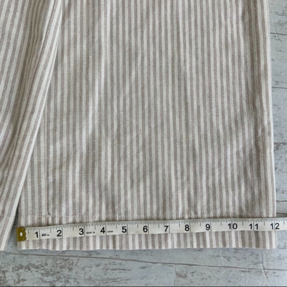 Sanctuary Tan Belted Striped Culottes 27 - Picture 7 of 11